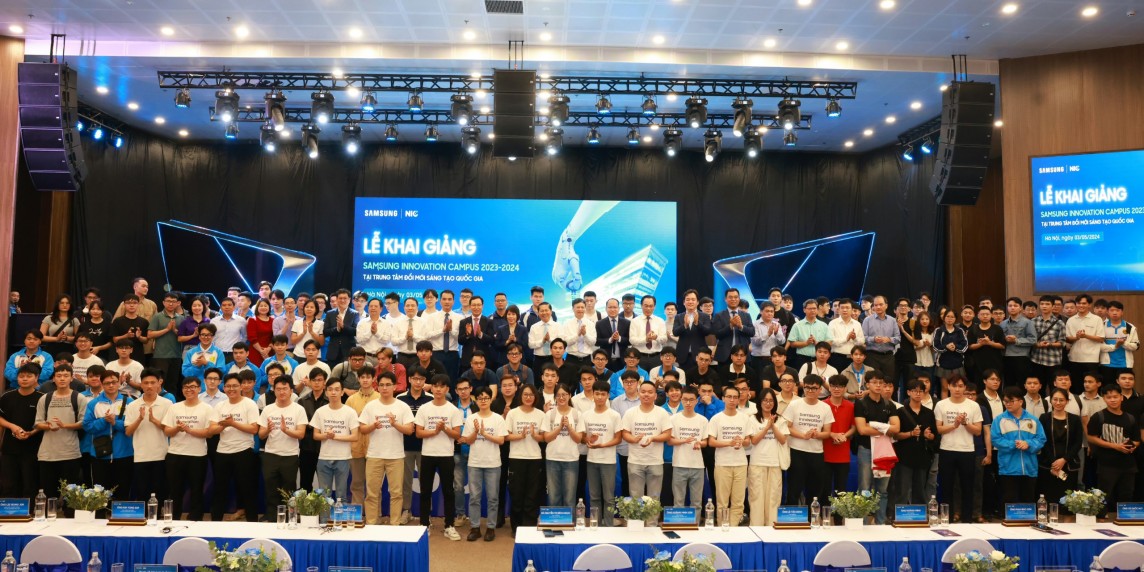 200 sinh viên sẽ được hưởng lợi từ chương trình đào tạo nhân tài công nghệ của NIC và Samsung