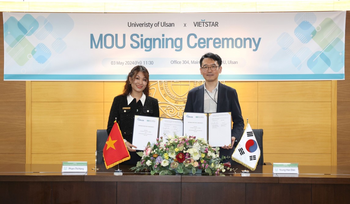 VIETSTAR bắt tay Đại học Ulsan Hàn Quốc phát triển chương trình lãnh đạo bền vững dành riêng cho doanh nghiệp Việt
