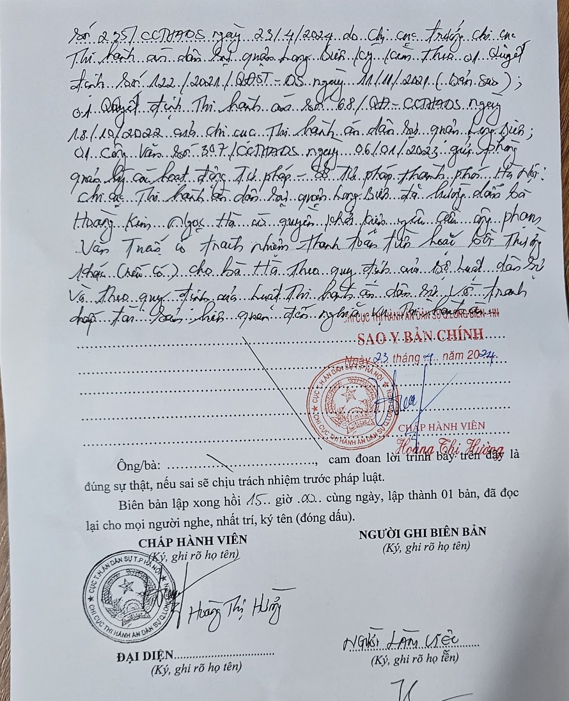 Hộp thư ngày 3/5: Phản ánh về Trung tâm đào tạo EAC, Chi cục Thi hành án quận Long Biên