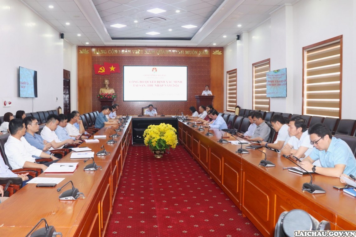 Lai Châu: Xác minh tài sản đối với 26 cá nhân tại 9 cơ quan, đơn vị