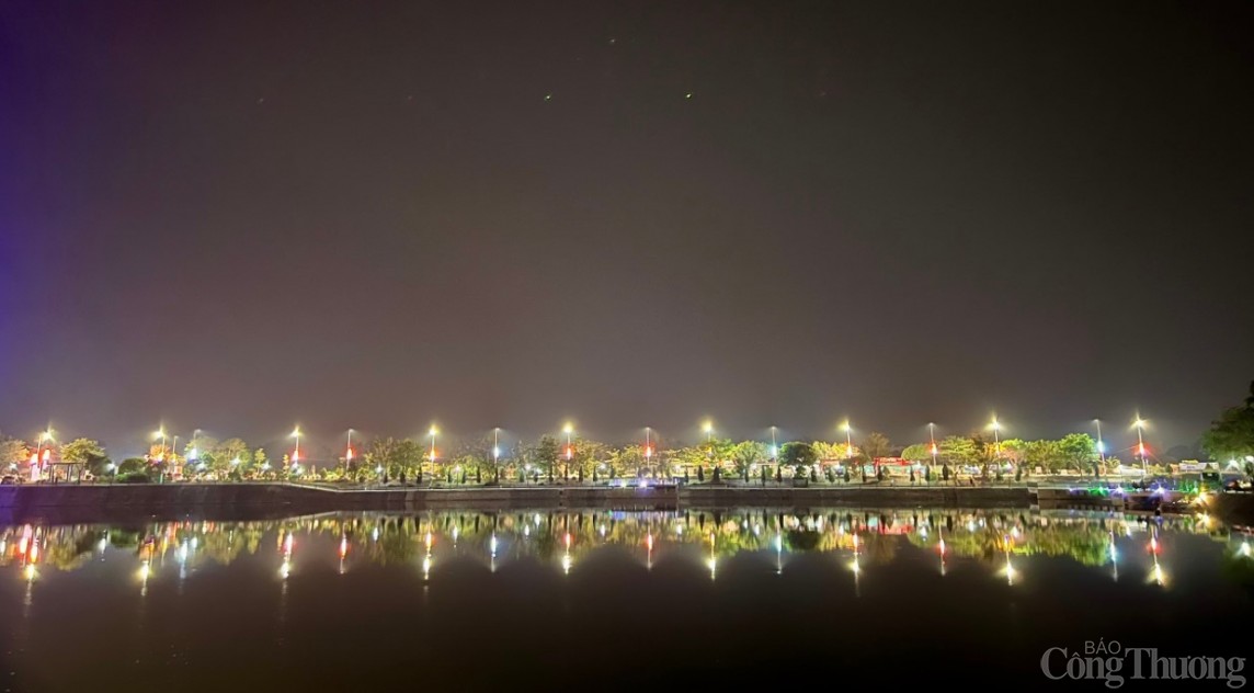 Điện Biên rực rỡ, lung linh về đêm trước thềm kỷ niệm 70 năm