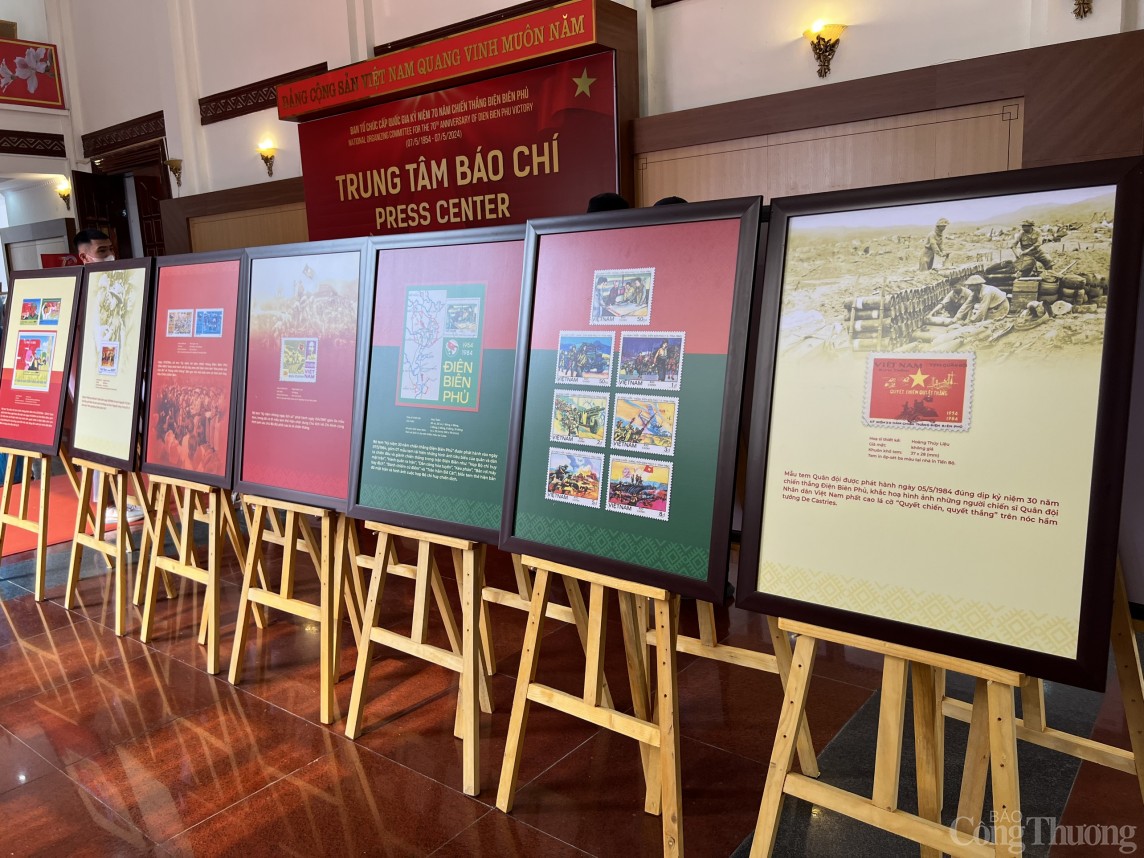 Khai trương Trung tâm Báo chí và Phát hành bộ tem kỷ niệm 70 năm Chiến thắng Điện Biên