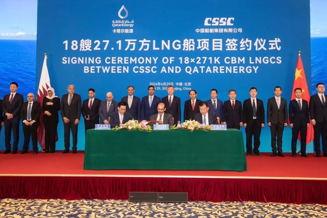 Trung Quốc ký thỏa thuận lớn nhất trong lịch sử ngành công nghiệp đóng tàu