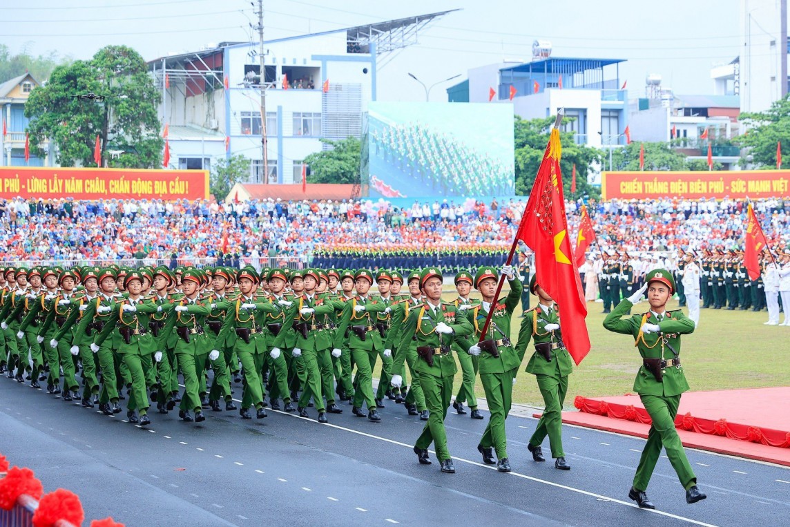 Mãn nhãn màn diễu binh, diễu hành tại Lễ kỷ niệm 70 năm Chiến thắng Điện Biên Phủ