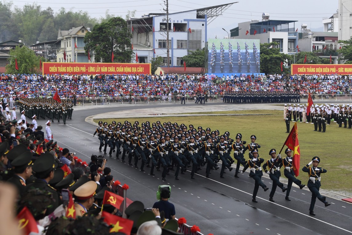 Mãn nhãn màn diễu binh, diễu hành tại Lễ kỷ niệm 70 năm Chiến thắng Điện Biên Phủ