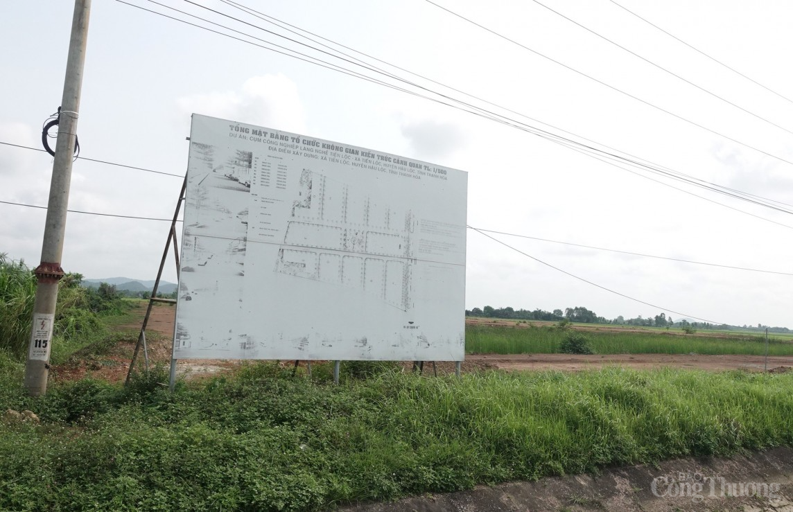 Thanh Hóa: Chỉ đạo đẩy nhanh tiến độ Cụm công nghiệp làng nghề Tiến Lộc sau phản ánh của Báo Công Thương
