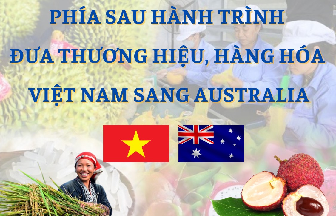 Longform | Phía sau hành trình đưa thương hiệu, hàng hóa Việt Nam sang Australia