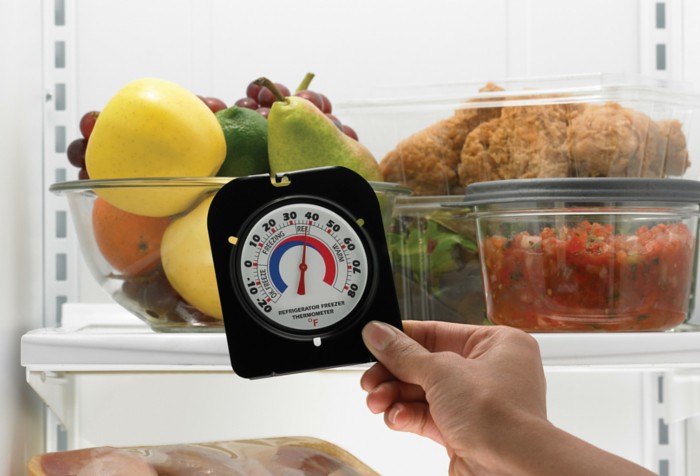 Duy trì nhiệt độ hợp lý giúp đồ ăn tươi ngon và tiết kiệm điện cho tủ lạnh. Ảnh: FSIS.