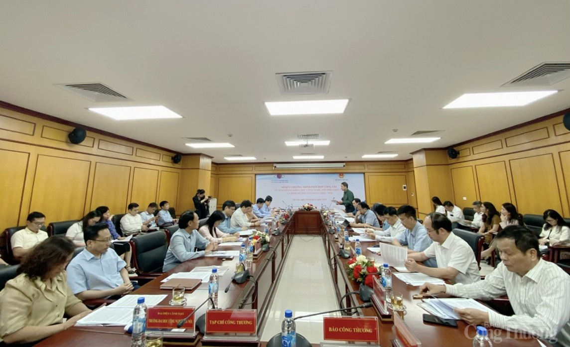Bộ Công Thương đẩy mạnh công tác phối hợp với Viện Hàn lâm Khoa học và Công nghệ Việt Nam