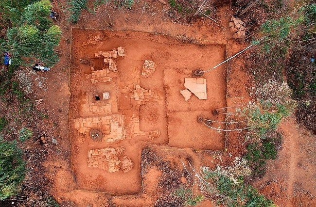 Tiến hành khai quật khảo cổ đợt 2 tại phế tích Đại Hữu tại Bình Định