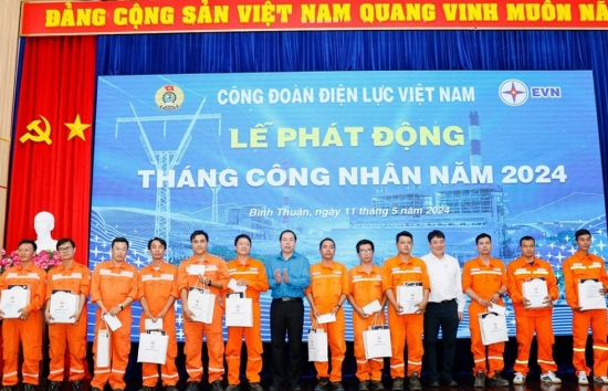nganh dien phat dong thang cong nhan va thang hanh dong ve an toan ve sinh lao dong nam 2024