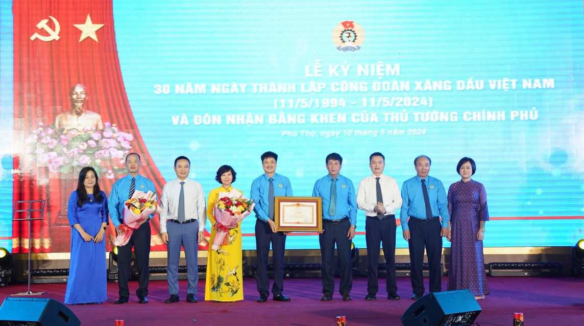 Công đoàn Xăng dầu Việt Nam kỷ niệm 30 năm ngày thành lập