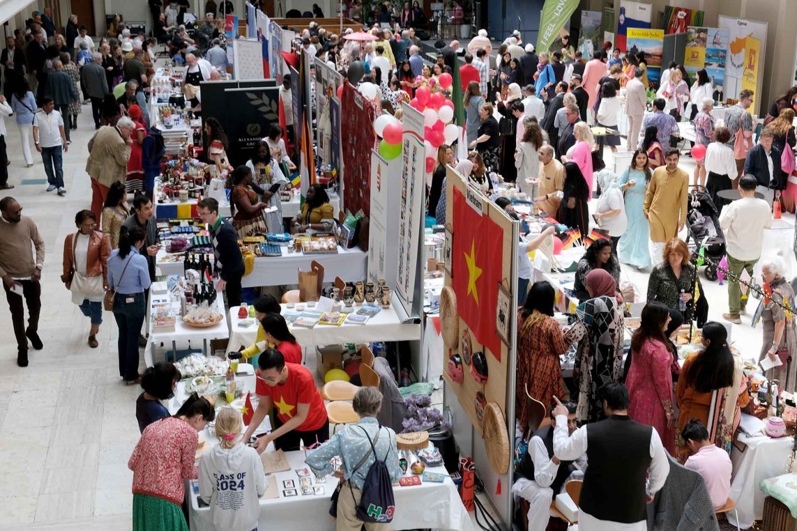 Việt Nam tham dự Hội chợ Ngoại giao đoàn ủng hộ Quỹ hỗ trợ trẻ em Đan Mạch