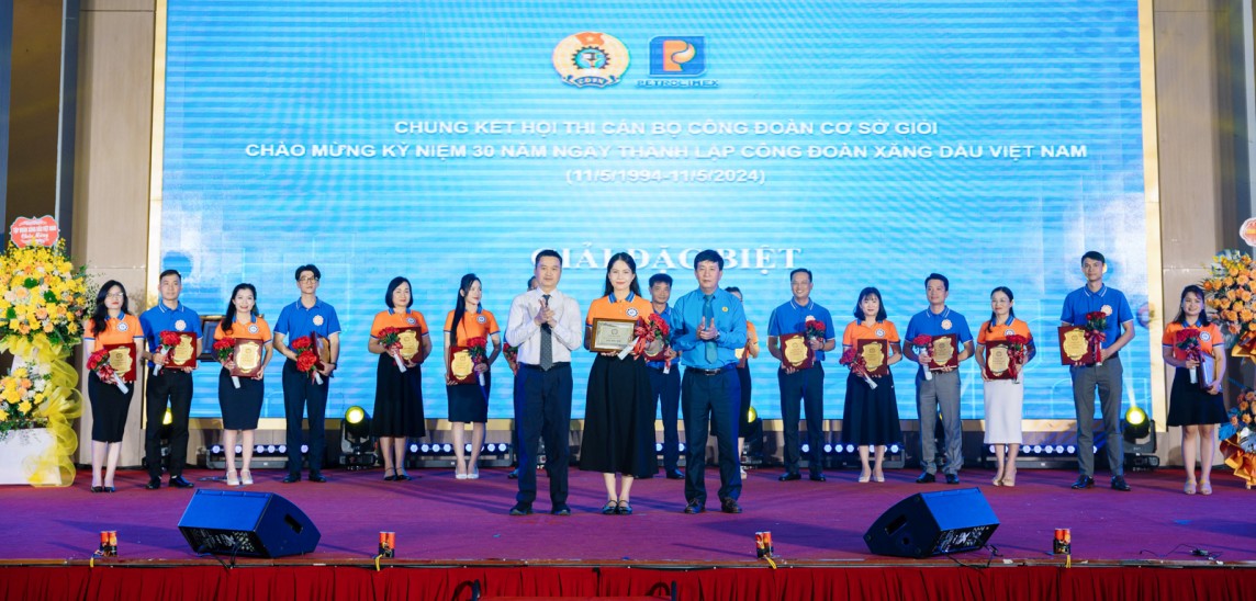 Petrolimex Sài Gòn đoạt giải Đặc biệt tại Chung kết hội thi cán bộ công đoàn cơ sở giỏi