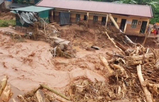 Cảnh báo lũ quét, sạt lở, sụt lún đất do mưa lũ khu vực tỉnh Lào Cai