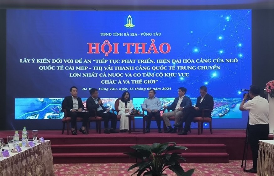 Bà Rịa - Vũng Tàu: Phát triển Cái Mép - Thị Vải trở thành cảng quốc tế tầm cỡ thế giới