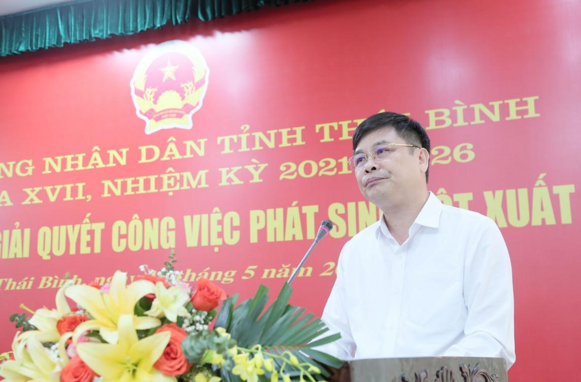 Thái Bình: Giám đốc Sở Nội vụ Phạm Văn Nghiêm được bầu giữ chức vụ Phó Chủ tịch UBND tỉnh