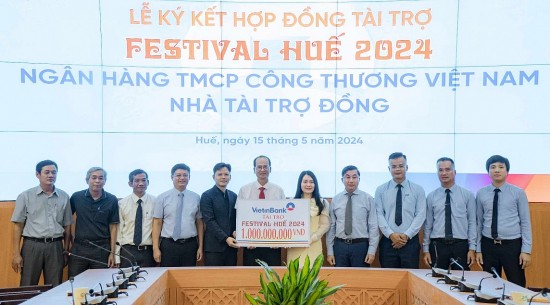 Thừa Thiên Huế: Nhiều đơn vị tài trợ lễ hội Festival Huế 2024