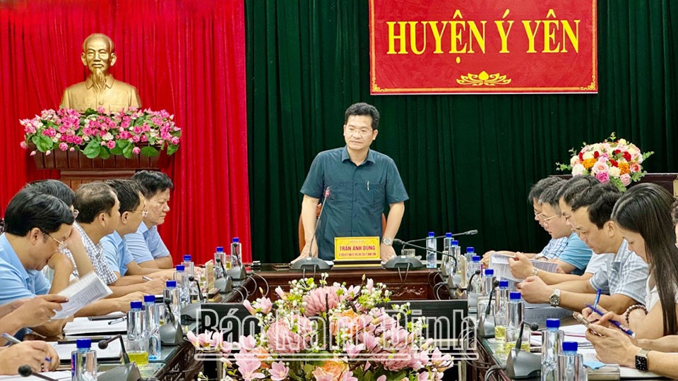 Nam Định: Ý Yên sớm tổ chức đấu giá quyền sử dụng đất làm 3 đợt