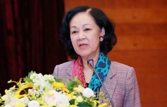 Cho thôi làm nhiệm vụ đại biểu Quốc hội Khóa XV đối với bà Trương Thị Mai