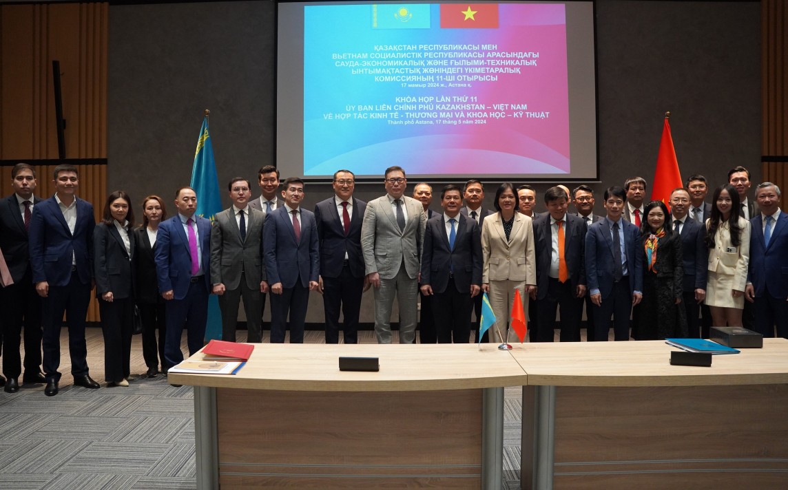 Khóa họp lần thứ 11 UBLCP Việt Nam-Kazakhstan về hợp tác kinh tế - thương mại