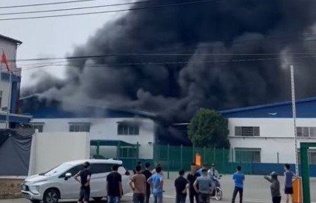 Đồng Nai: Cháy lớn tại 1 công ty trong khu công nghiệp Sông Mây, huyện Trảng Bom