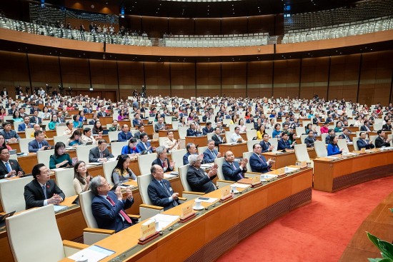 Quốc hội bắt đầu tiến hành quy trình bầu Chủ tịch Quốc hội