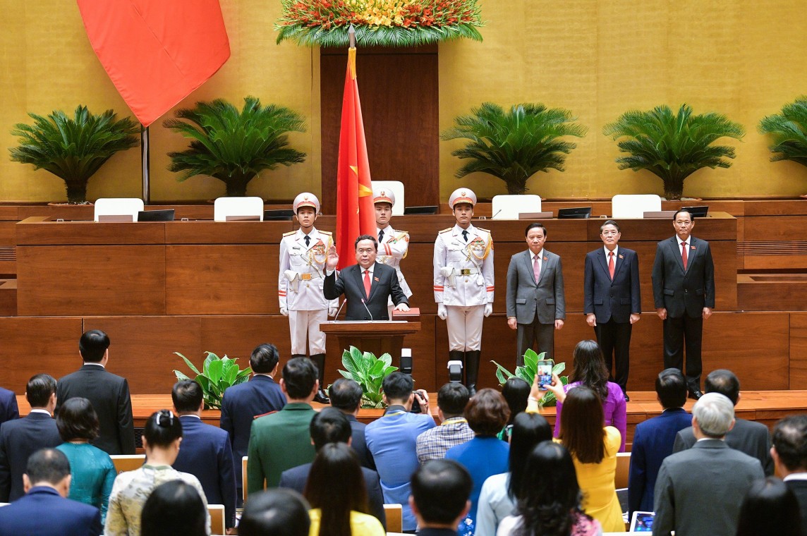 Tân Chủ tịch Quốc hội Trần Thanh Mẫn: Quyết tâm cao nhất để xây dựng đất nước phồn vinh