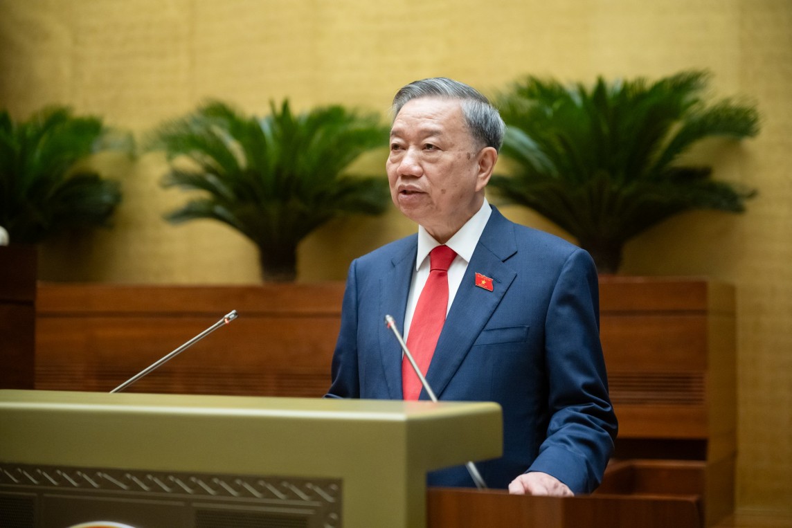 Chủ tịch nước Tô Lâm phát biểu nhậm chức