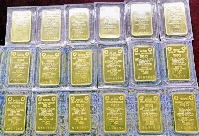 11 thành viên trúng thầu 13.400 lượng vàng miếng với giá thấp nhất 88,72 triệu đồng/lượng