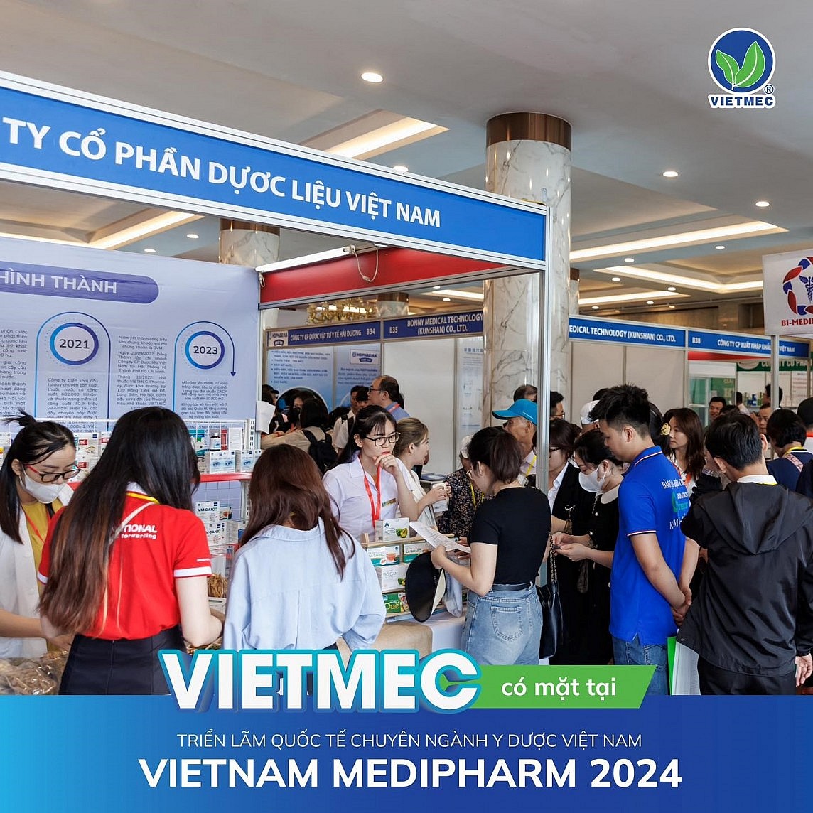 Vietmec ghi dấu ấn tại Triển lãm Quốc tế chuyên ngành Y dược Vietnam MediPharm 2024