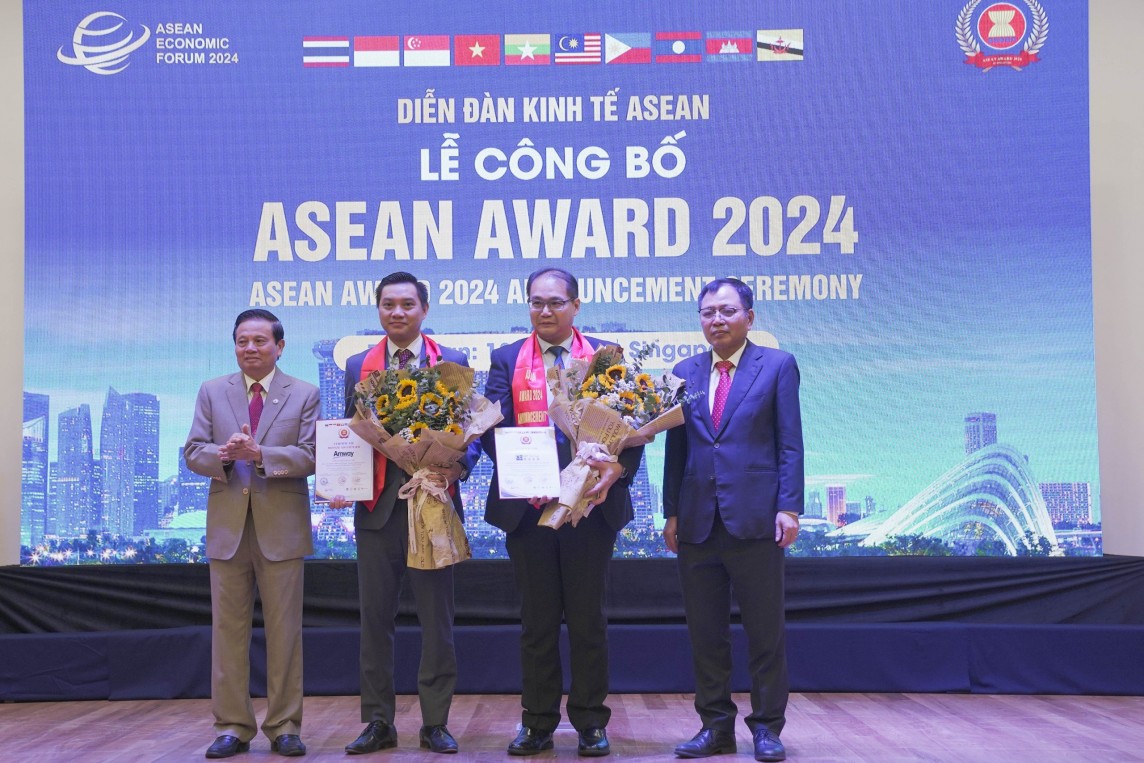 Amway được vinh danh tại ASEAN Award 2024 – tự hào và động lực