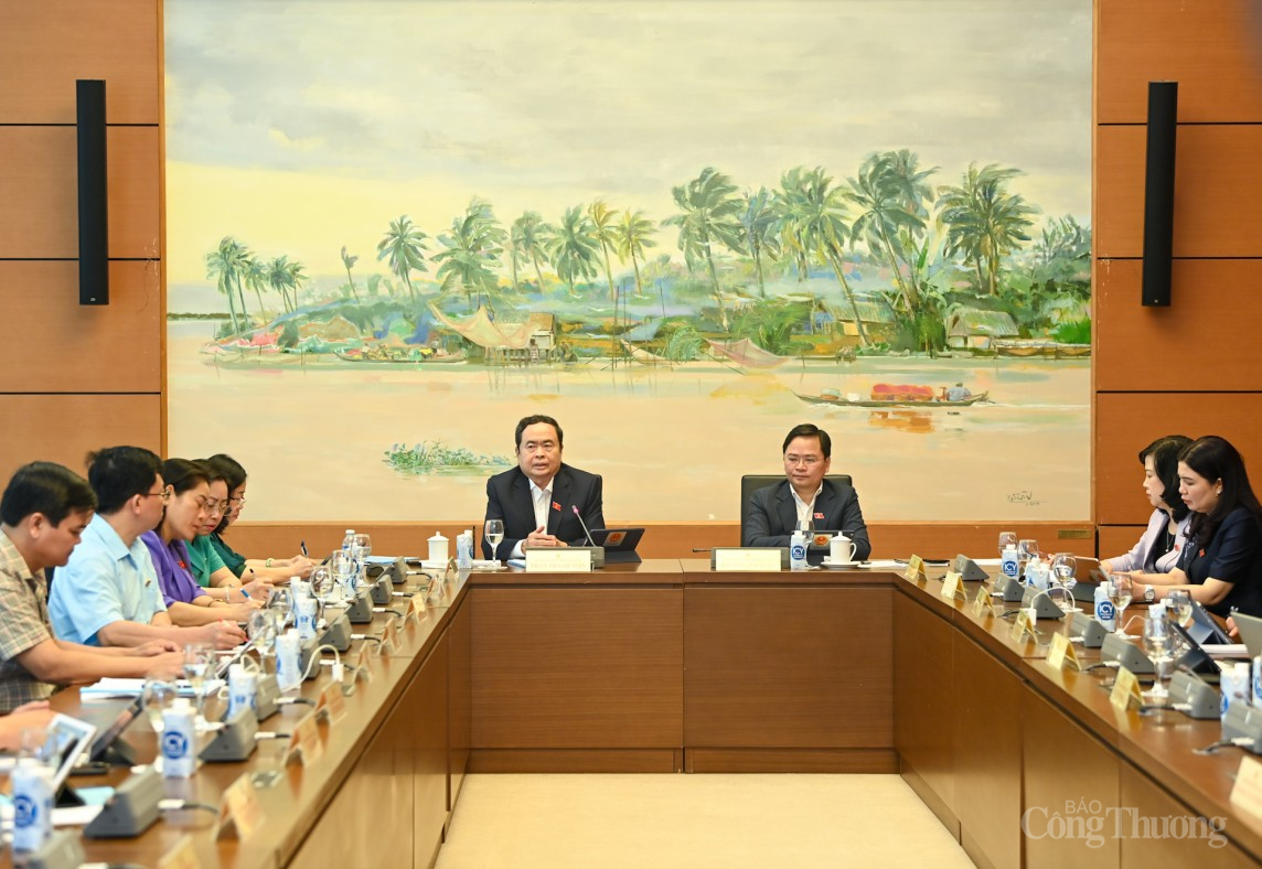 Chủ tịch Quốc hội Trần Thanh Mẫn phát biểu tại phiên họp