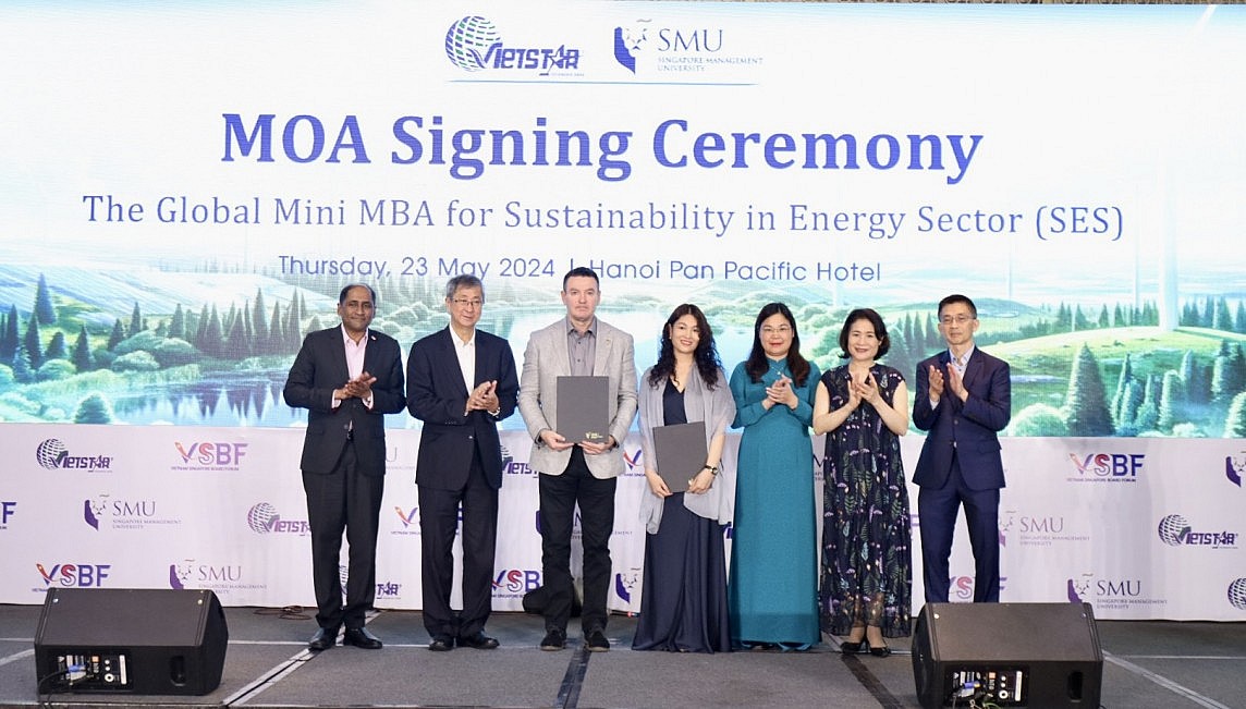 VIETSTAR bắt tay Đại học Quản lý Singapore phát triển chương trình Mini MBA cho ngành năng lượng