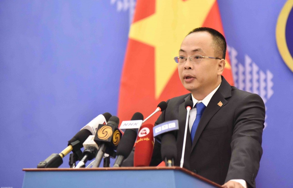 Việt Nam kiên quyết phản đối hành động vi phạm chủ quyền tại quần đảo Hoàng Sa