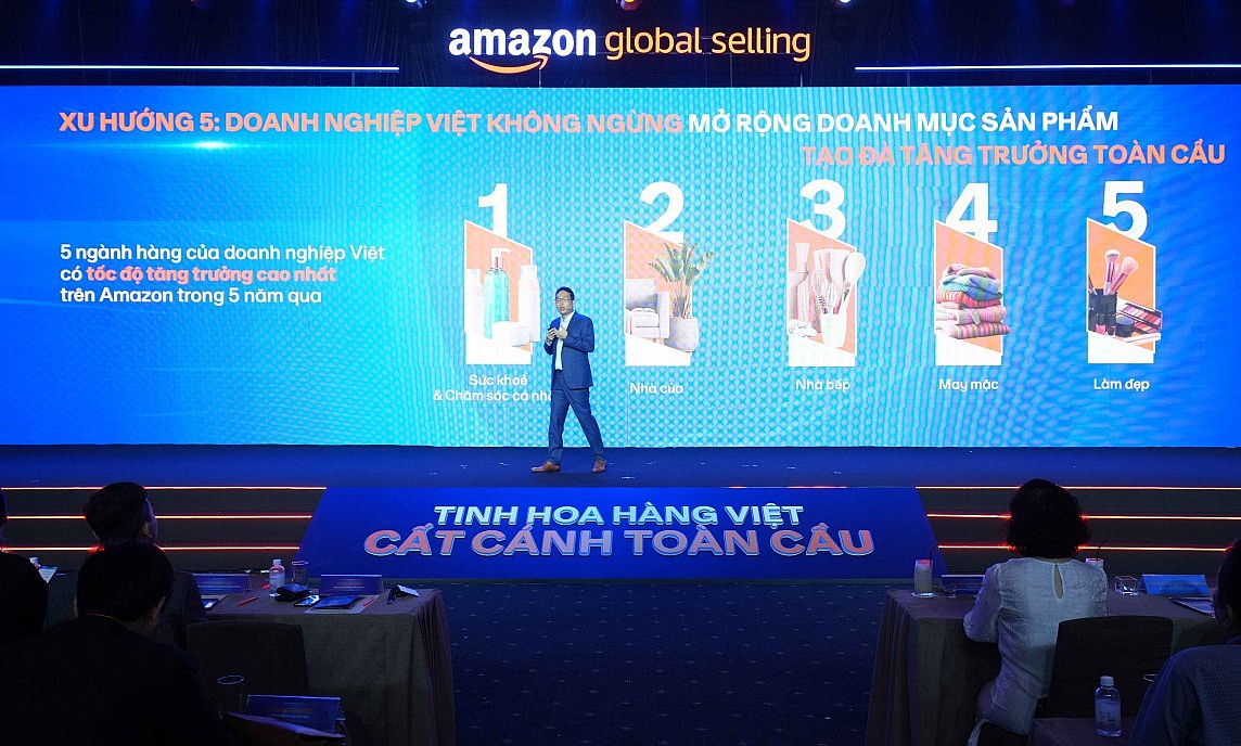 Bộ Công Thương hợp tác với Amazon Global Selling để tăng cường sự hiện diện của thương hiệu Việt trên toàn cầu