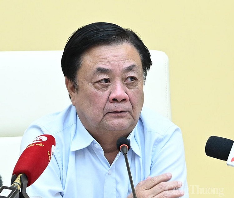 Bộ trưởng Bộ Nông nghiệp và Phát triển nông thôn Lê Minh Hoan 