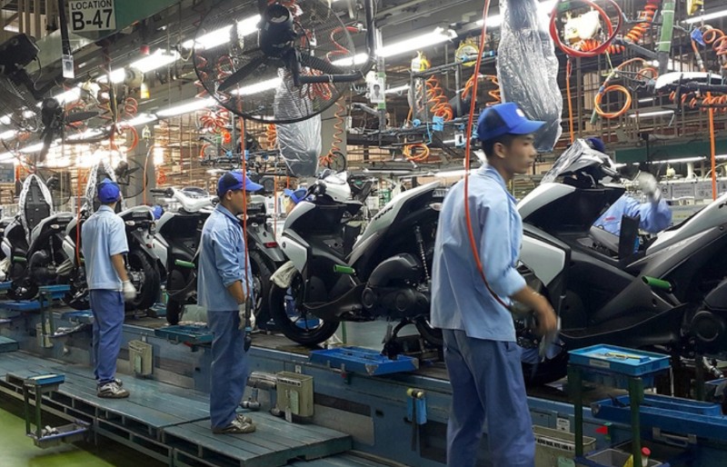 Lượng xe máy sản xuất mới tăng nhẹ trong bối cảnh thị trường ảm đạm