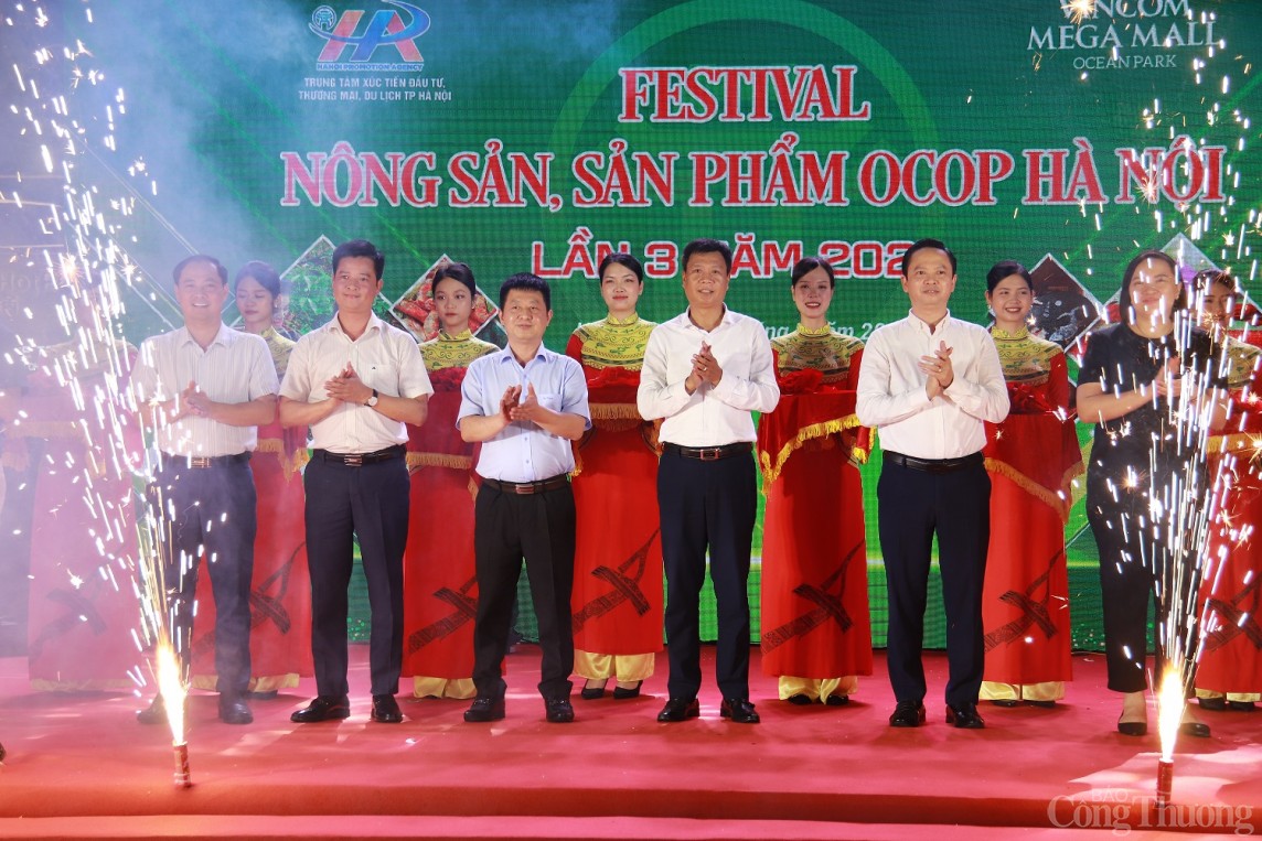 Khai mạc Festival Nông sản, sản phẩm OCOP Hà Nội lần 3 năm 2024