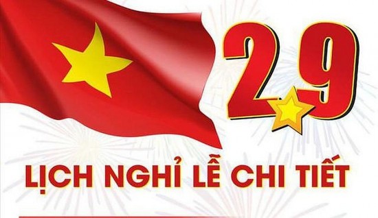 Chi tiết lịch nghỉ lễ Quốc khánh 2/9/2024