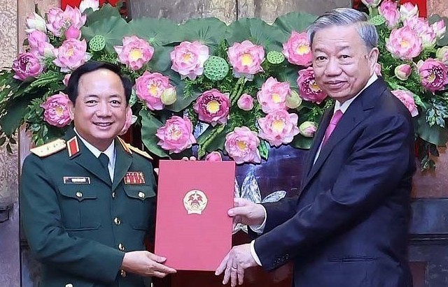 Bổ nhiệm Thượng tướng Trịnh Văn Quyết giữ chức Chủ nhiệm Tổng cục Chính trị Quân đội nhân dân Việt Nam