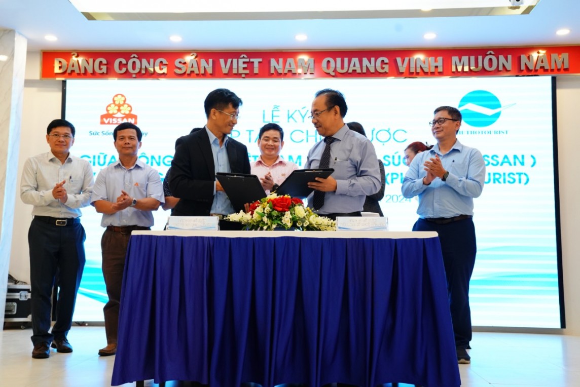PhuTho Tourist và Vissan ký kết hợp tác chiến lược