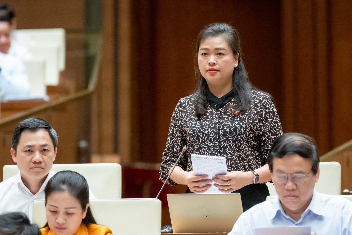 Đại biểu Đoàn Thị Lê An - Đoàn ĐBQH tỉnh Cao Bằng