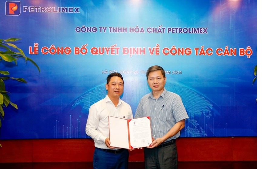Ông Nguyễn Đức Long giữ chức vụ Chủ tịch HĐTV kiêm Giám đốc Công ty Hoá chất Petrolimex