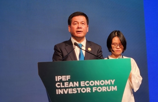 Phát biểu của Bộ trưởng Nguyễn Hồng Diên trong khuôn khổ Diễn đàn Đầu tư Kinh tế sạch IPEF