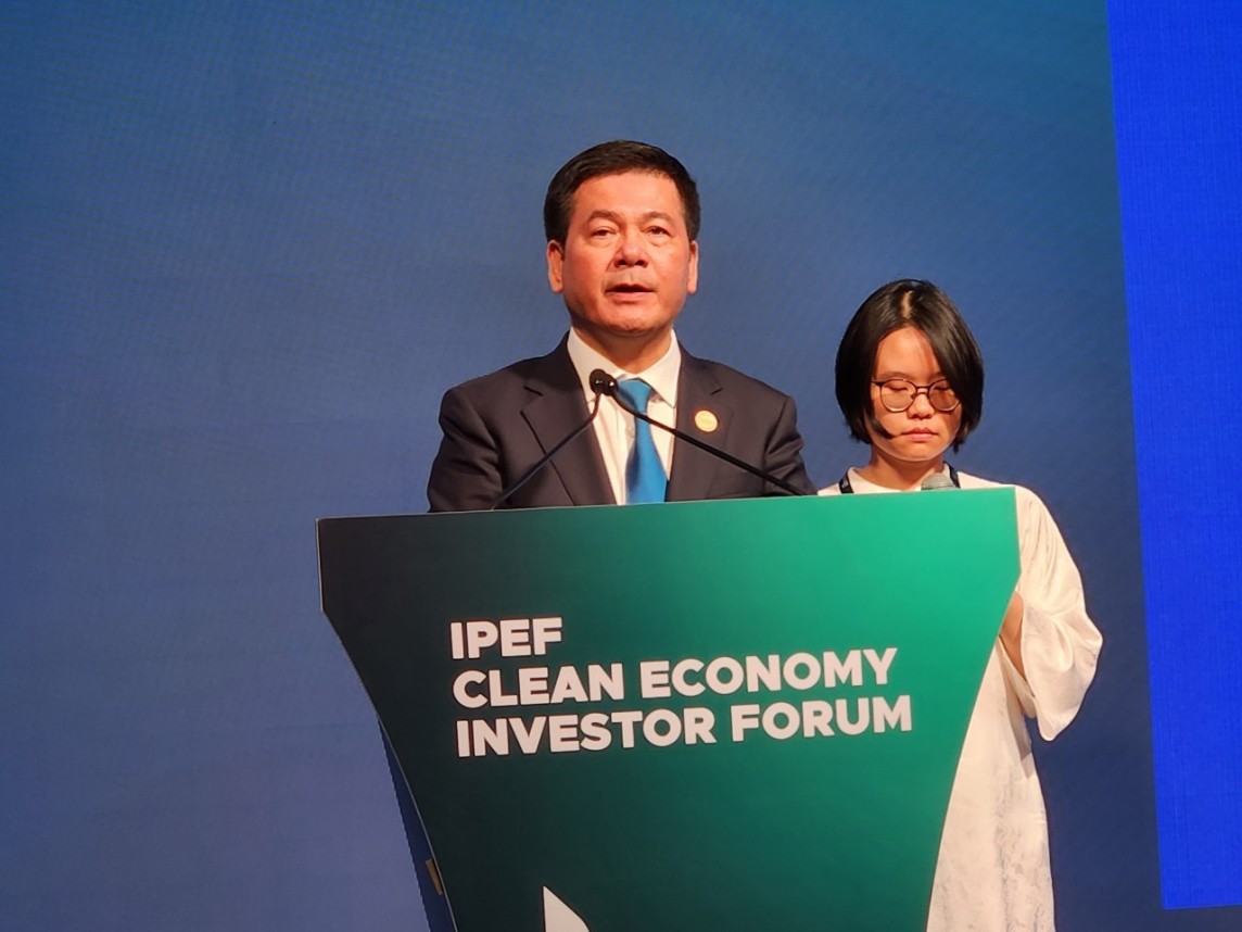 Bộ trưởng Nguyễn Hồng Diên tham dự và phát biểu tại Hội nghị Bộ trưởng IPEF 2024