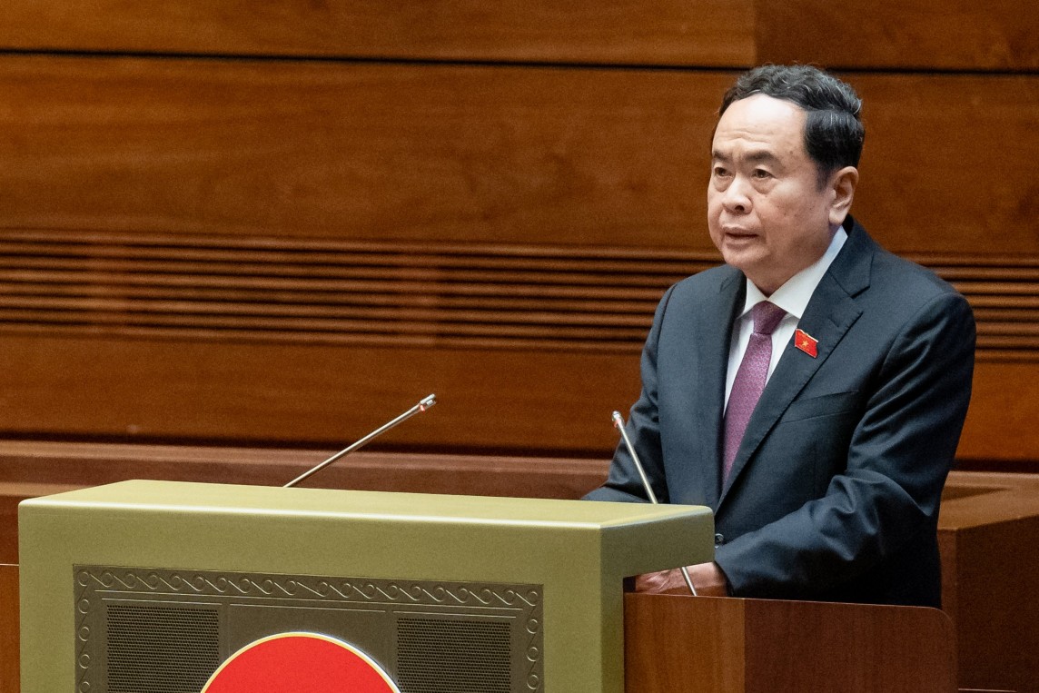 Chủ tịch Quốc hội Trần Thanh Mẫn phát biểu kết thúc phiên chất vấn và trả lời chất vấn