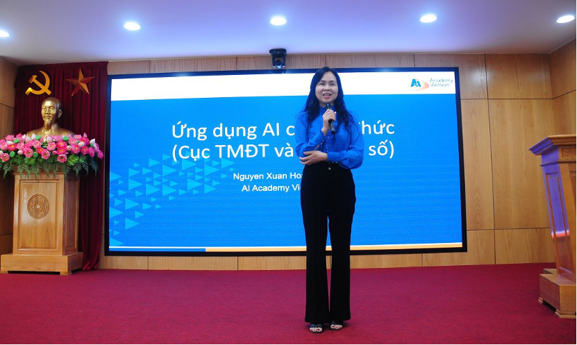 Ứng dụng AI trong công tác quản lý nhà nước về thương mại điện tử và kinh tế số