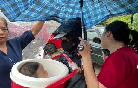 Hà Giang: Mưa lớn kéo dài chưa ngớt, nước lũ sông Lô dâng cao