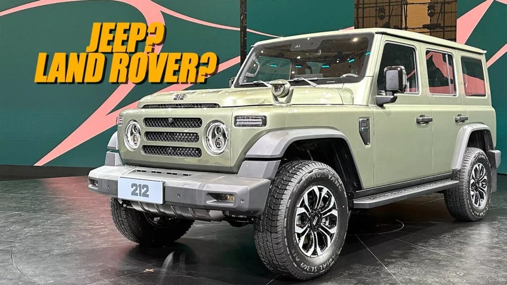 "Quái thú" địa hình mới từ Trung Quốc: BAW 212 thách thức Jeep và Land Rover